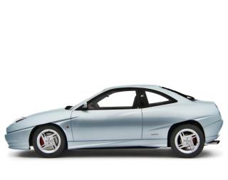 Fiat Coupé 2.0 20v Turbo Plus 1999 Grigio Moon Laudoracing 1:18 Resinemodell (Türen, Motorhaube... nicht zu öffnen!)